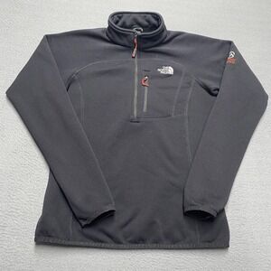 The North Face Pullover Womens Medium Black 1/4 Zip Summit Series Fleece